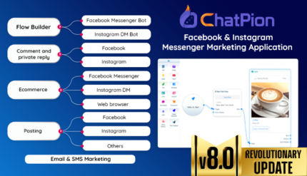 دانلود اسکریپت ChatPion نسخه 8.5 چت ربات فیس بوک و اینستاگرام