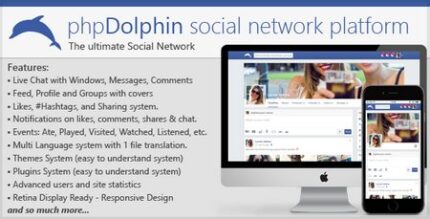 دانلوداسکریپت شبکه اجتماعی phpDolphin