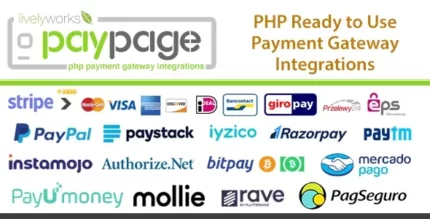 دانلود اسکریپت PayPage - PHP آماده استفاده از ادغام درگاه پرداخت