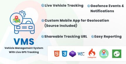 دانلود اسکریپت VMS مدیریت خودرو و ردیابی با GPS